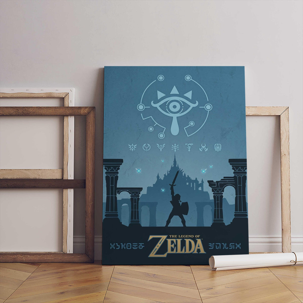 The Legend of Zelda Art Print – Minimalist Gamer Wall Decor (Digital Download)