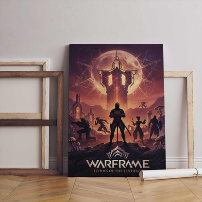 Warframe Echoes of the Sentients Art Print – Sci-Fi Gamer Wall Decor (Digital Download)