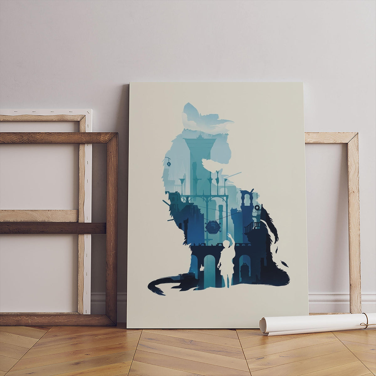 Witcher Game Poster, AI Art Wall Decor (Digital Download)