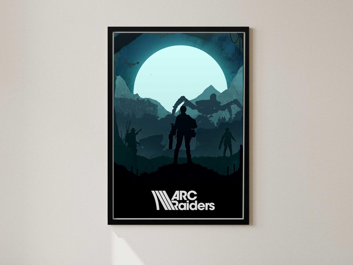 ARC Raiders poster, Gaming wall art, Video game print