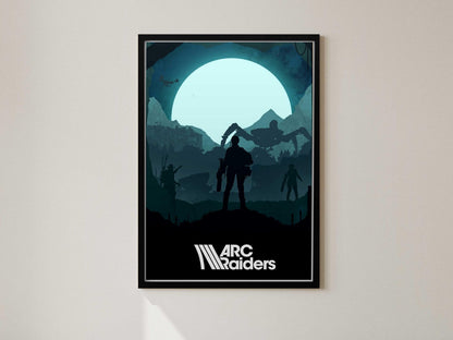 ARC Raiders poster, Gaming wall art, Video game print