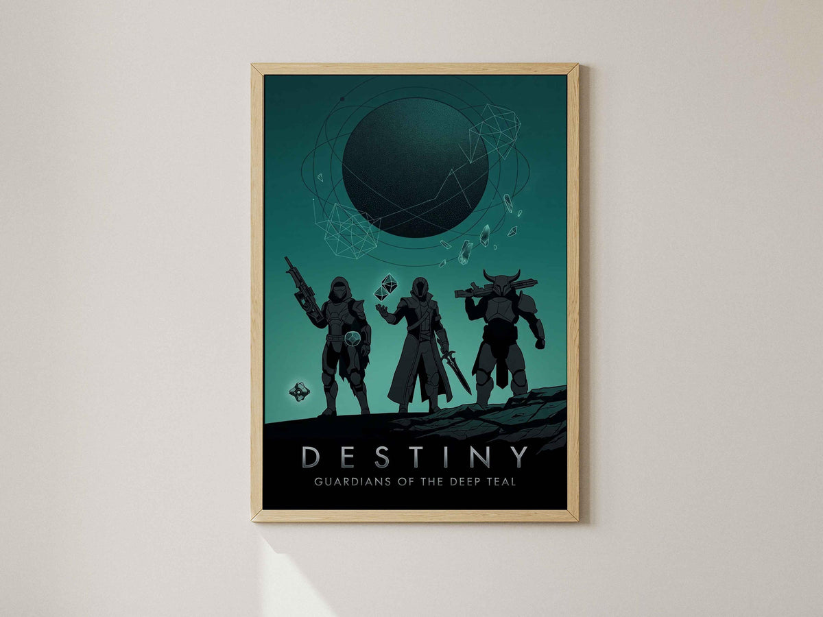 Destiny 2 Poster, Gaming Wall Art, The Final Shape Decor