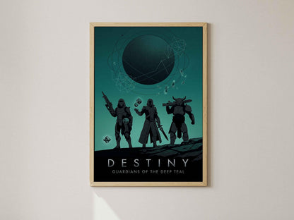 Destiny 2 Poster, Gaming Wall Art, The Final Shape Decor