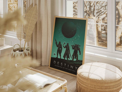 Destiny 2 Poster, Gaming Wall Art, The Final Shape Decor