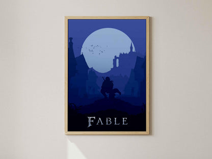Fable Poster, Gaming Wall Art, RPG Wall Decor, Video Game Print