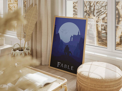 Fable Poster, Gaming Wall Art, RPG Wall Decor, Video Game Print