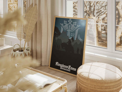 Kingdom Come Deliverance Art Print, Minimalist Gaming Poster