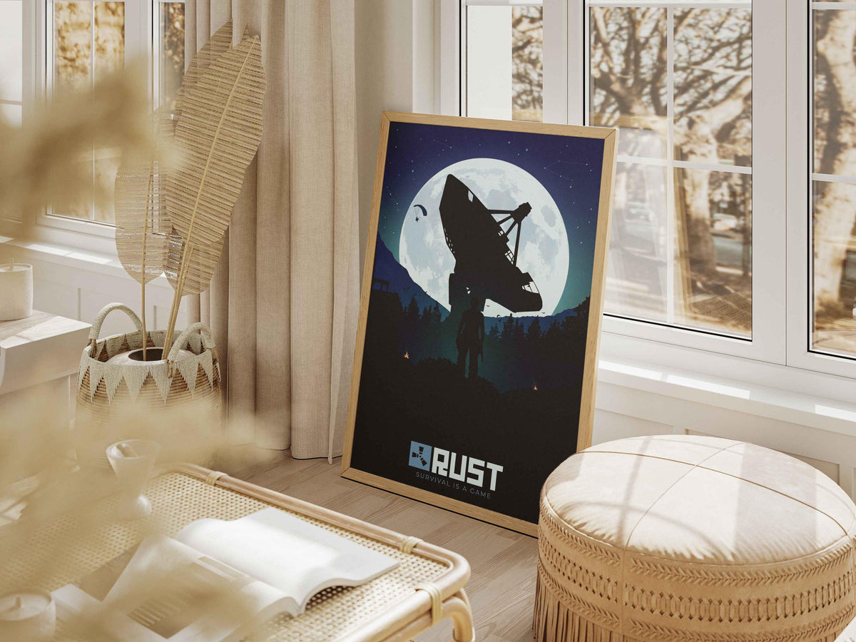 Gaming Decor, Survival Game Art, Gamer Boyfriend Gift