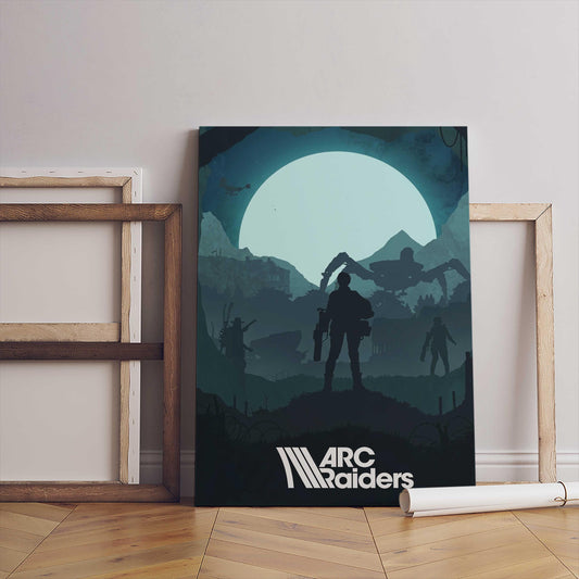 ARC Raiders Video Game Poster – AI Art Print, Gamer Wall Decor (Digital Download)