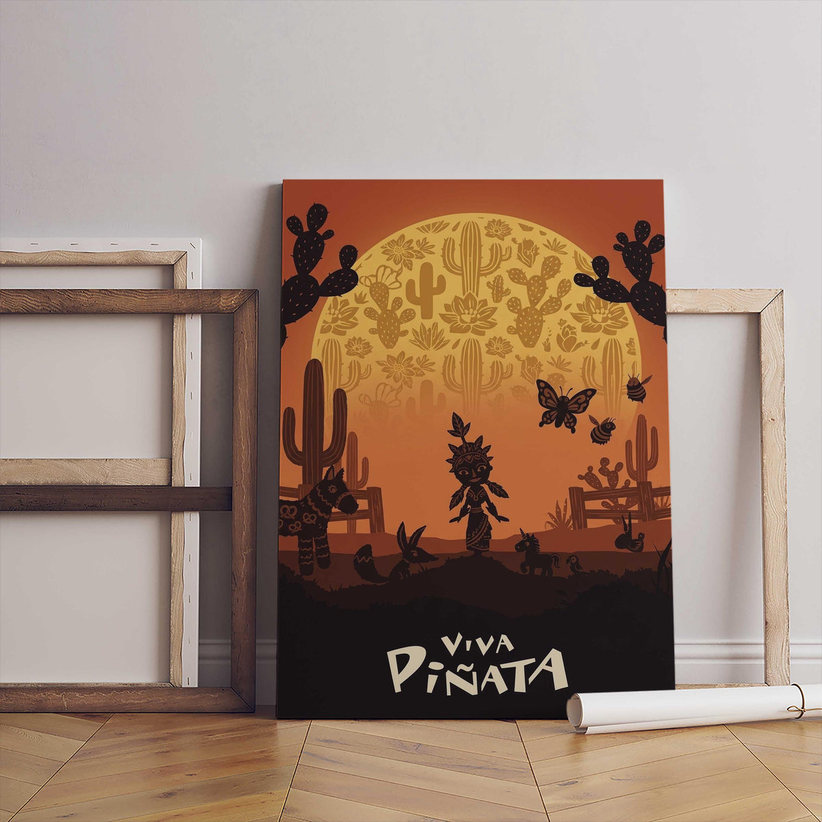 Viva Piñata Art Print – Minimalist Video Game Wall Decor (Digital Download)