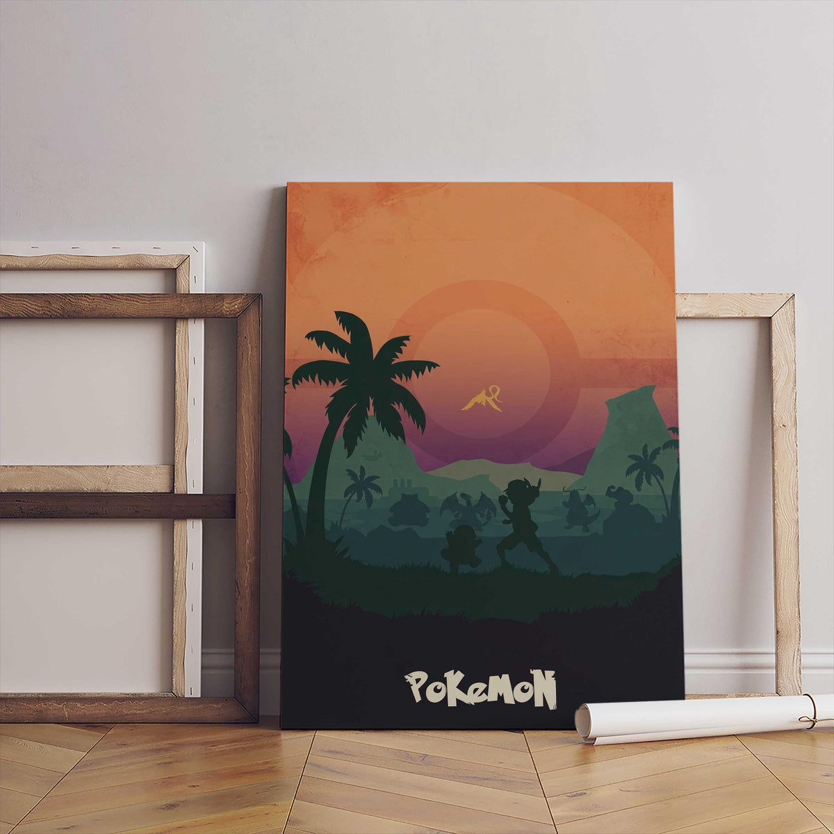 Minimalist Video Game Poster - Pokémon, Art Print, Gamer Gift, Game Poster Wall Decor, Instant Download Digital File