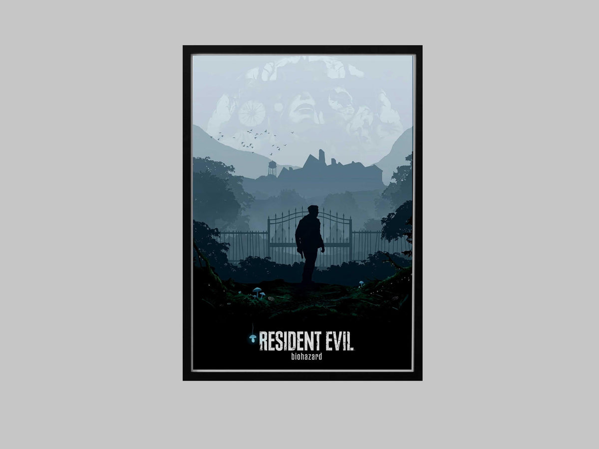 Resident Evil Biohazard AI Art Poster – Gamer Wall Decor (A4/A3)