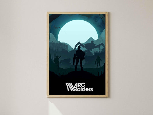 ARC Raiders poster, Gaming wall art, Video game print