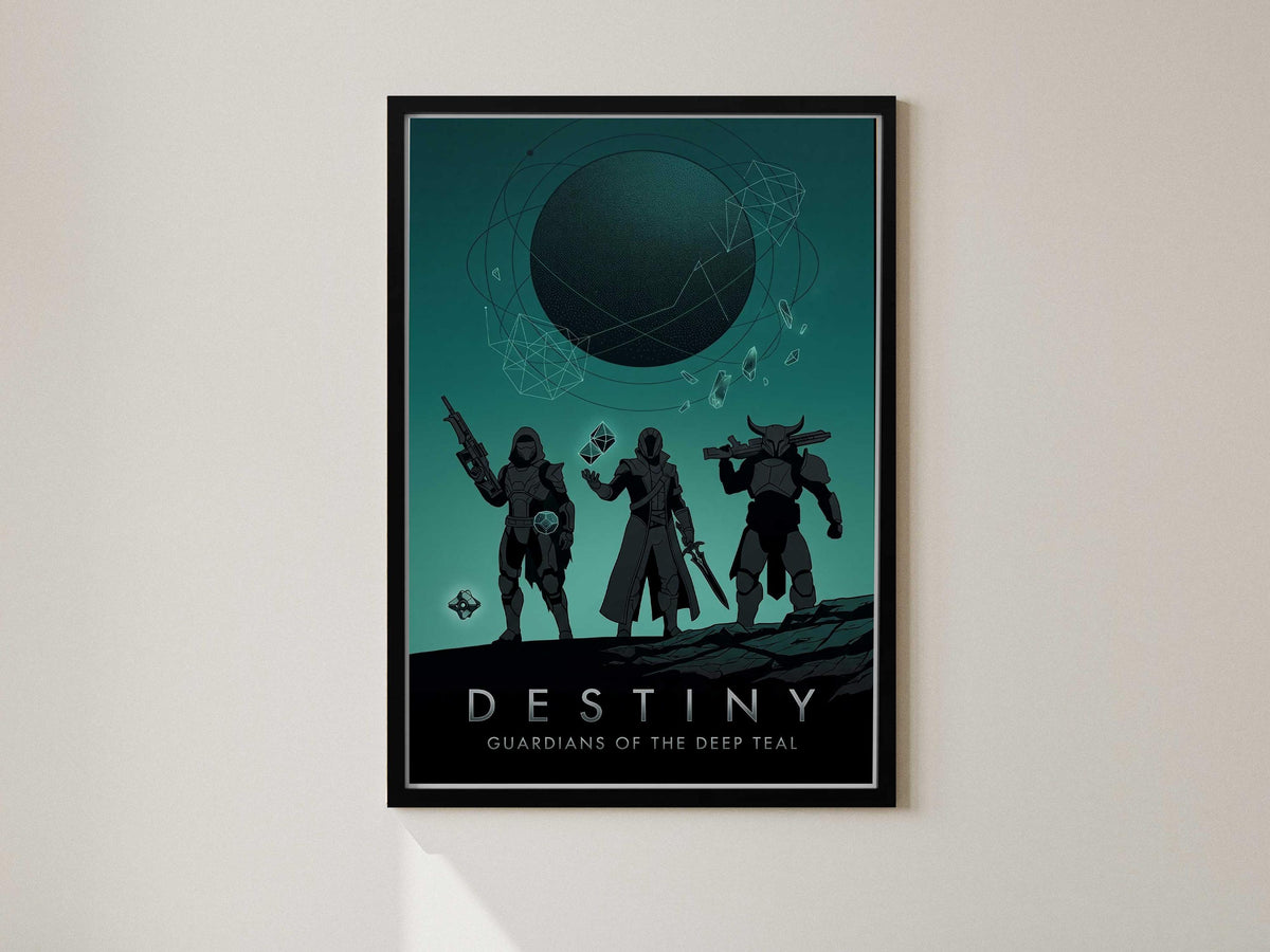 Destiny 2 Poster, Gaming Wall Art, The Final Shape Decor