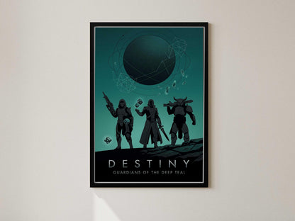 Destiny 2 Poster, Gaming Wall Art, The Final Shape Decor