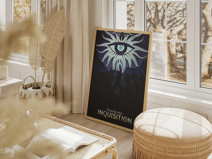 Dragon Age Inquisition Poster, Gaming Wall Art, RPG Wall Decor
