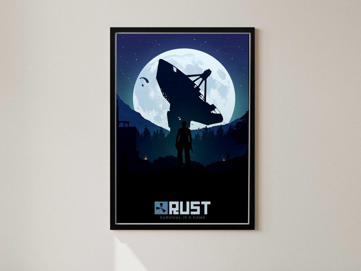 Gaming Decor, Survival Game Art, Gamer Boyfriend Gift